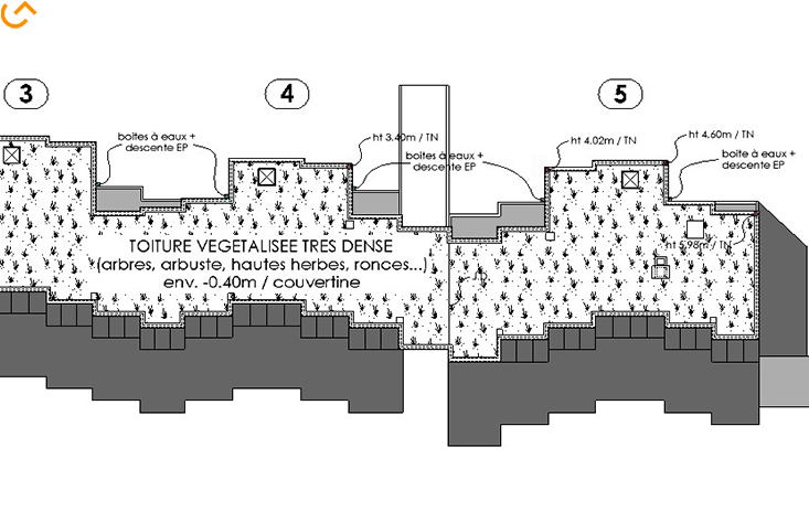 Plan Réfection des toitures pour une copropriété