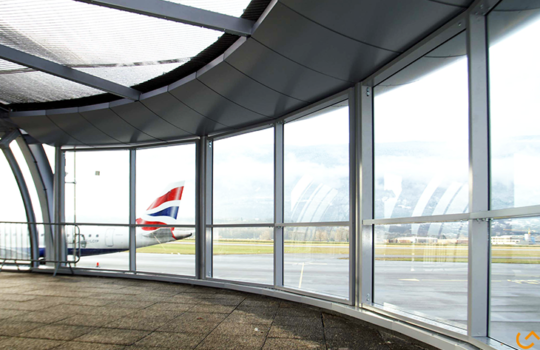 Création d'une terrasse - Aéroport Chambéry-Savoie