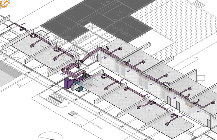 Plan Rénovation & extension - collège St Alban