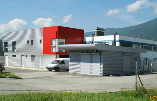 Caserne de pompiers SSLIA - Aéroport Chambéry-Savoie