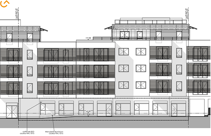 Plan Aménagement de bureaux