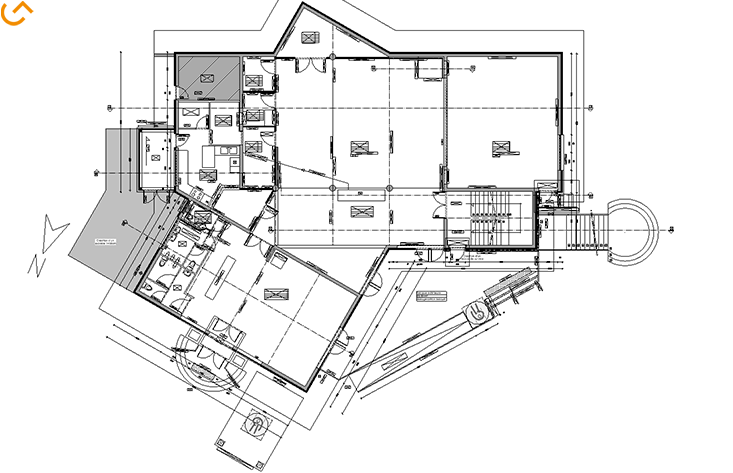 Plan Réhabilitation de la salle de l'Albaron à Bessans