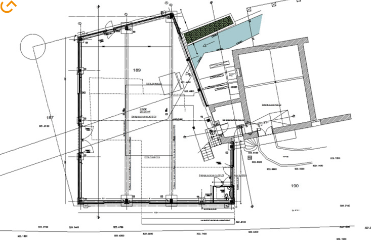 Plan Extension des locaux de la SAGIP à Cognin