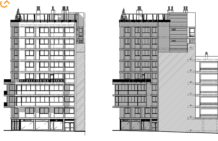 Plan Rénovation des façades du bâtiment Le Libération