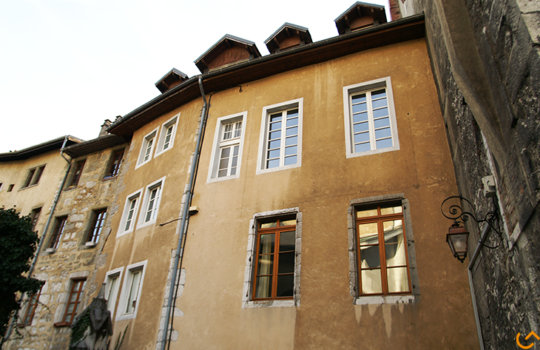 Restructuration d'un appartement ancien à Chambéry