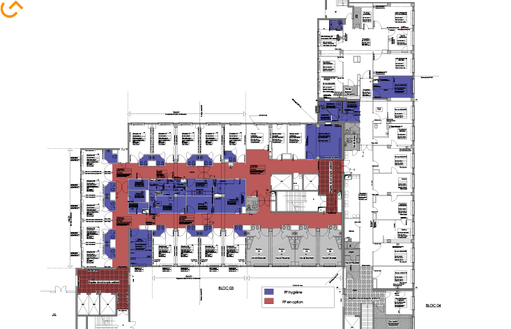 Plan Restructuration de services de l'Hôpital de Aix-Les-Bains