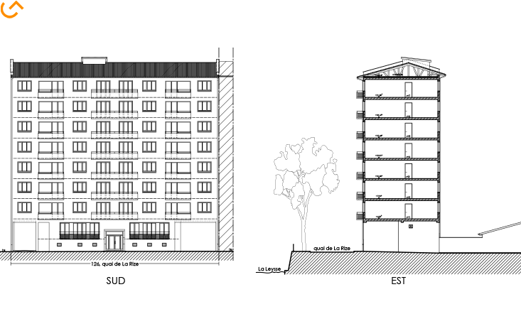 Plan Copropriété Le Plein Soleil à Chambéry